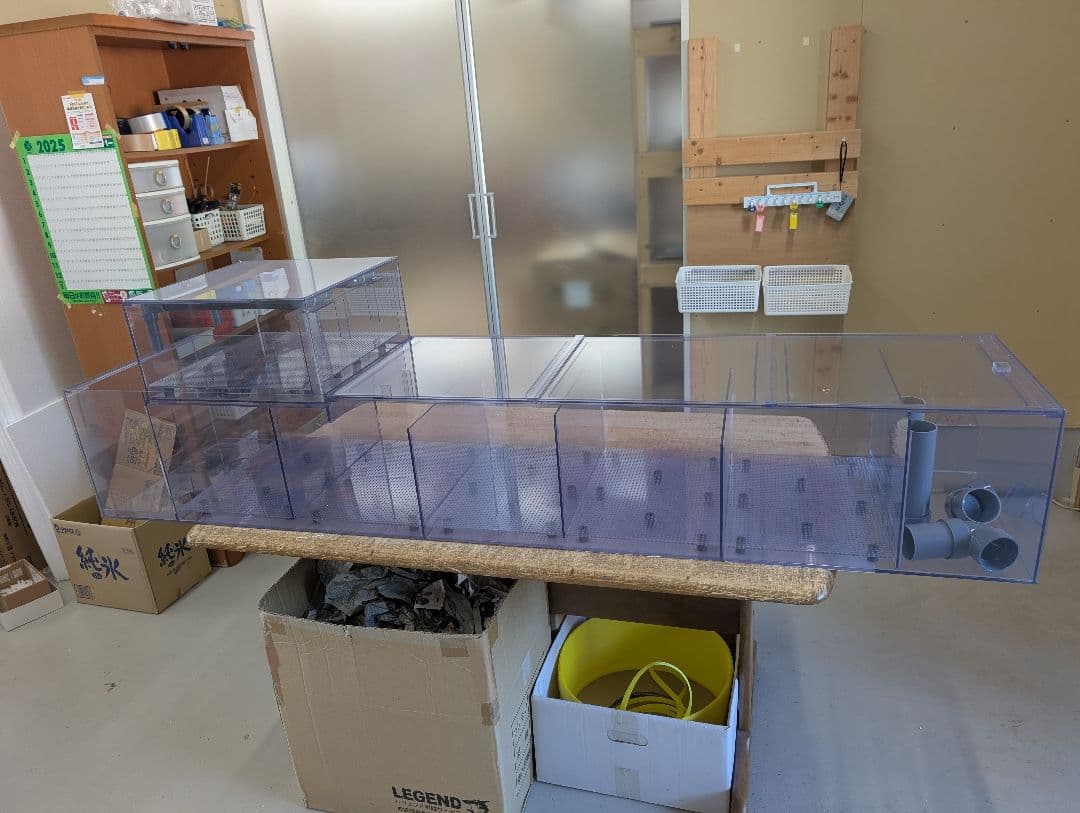 180水槽　ワイド400 5層式　ダブルポンプ仕様