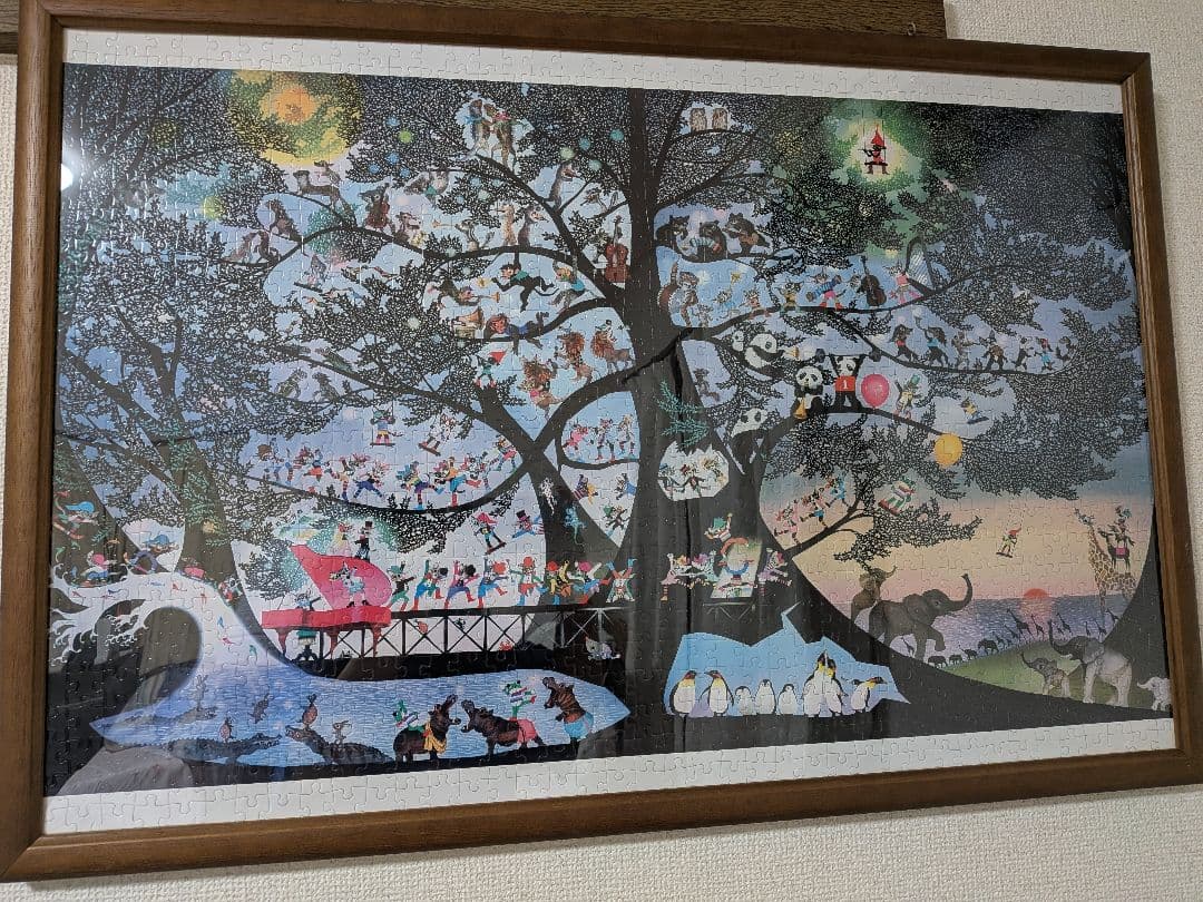 ジグソーパズル 藤城清治 生きるよろこび2011 1000ピース