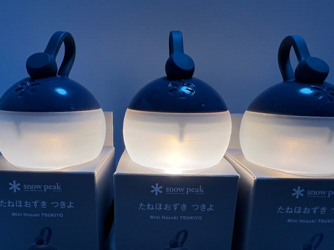 【美品】スノーピークたねほおづき　つきよ　雪峰祭限定　３個セット