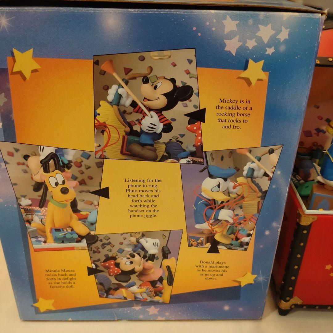 動作確認済・補修済　ミッキーのマジックオルゴール