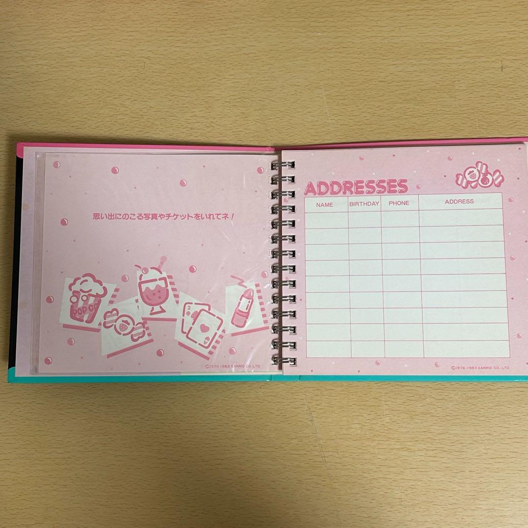 フレッシュパンチ レトロ アドレス帳 サイン帳