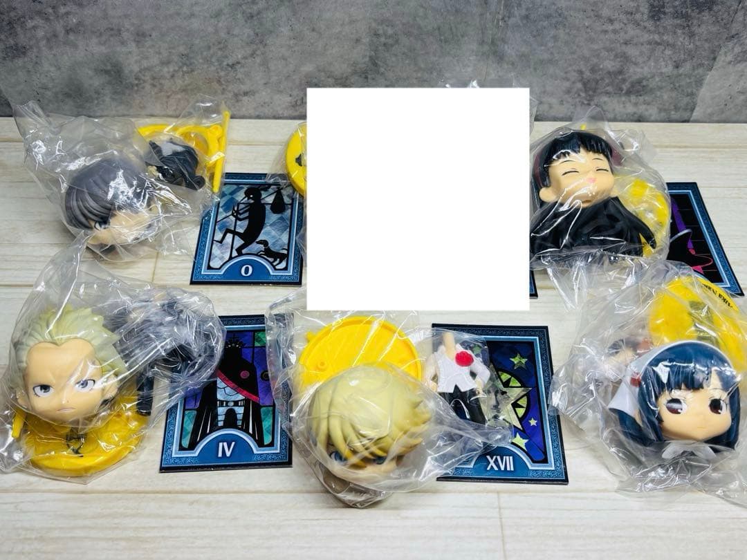 【一部開封あり】 happyくじ G賞 ペルソナ4 ちびフィギュア コンプ