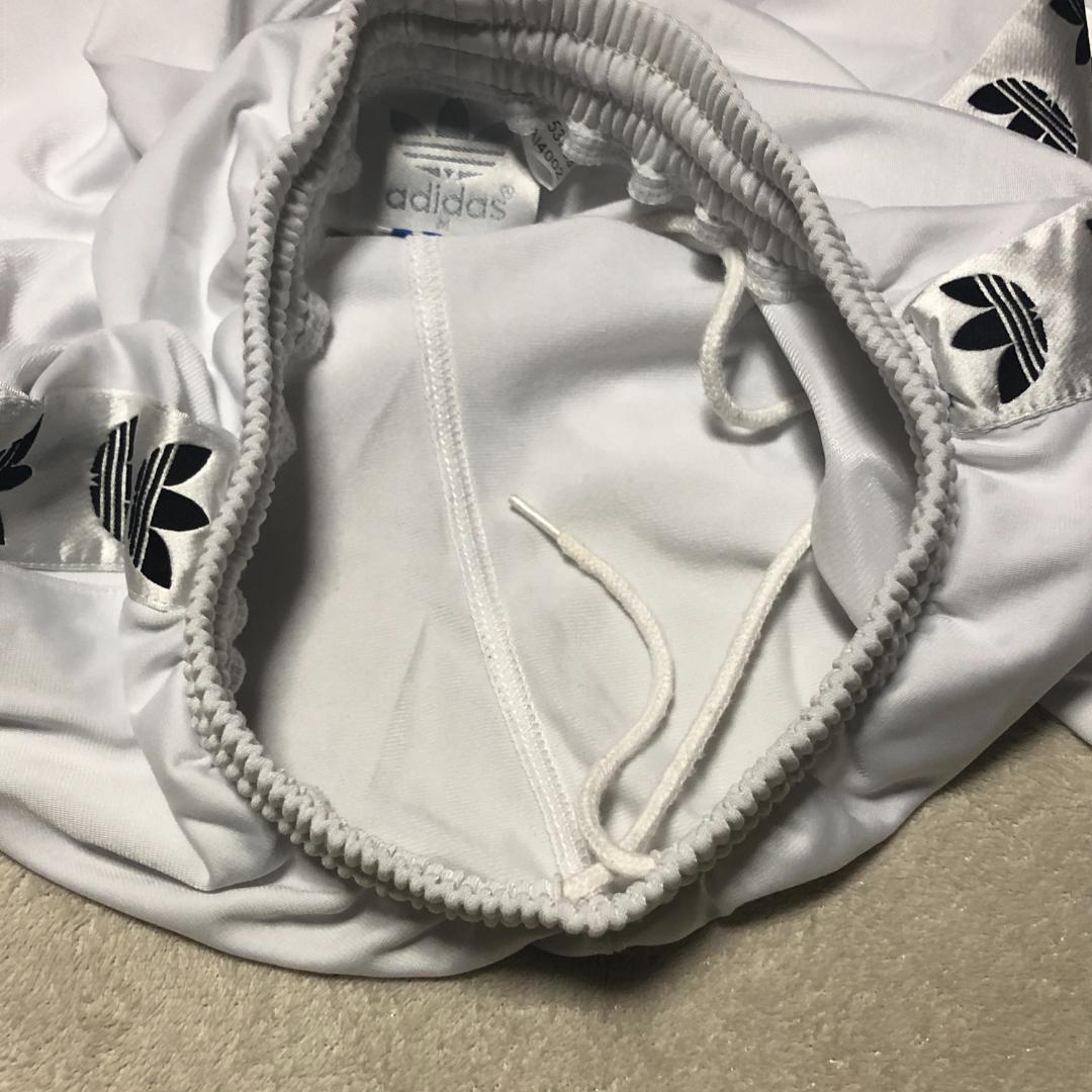 アディダス トラックパンツ サイドロゴテープ 万国旗タグ 銀タグ 90S