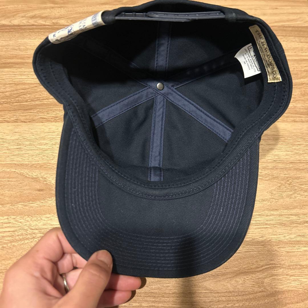 ネイビー THE H.W.DOG&CO. TRUCKER CAP サイズ40
