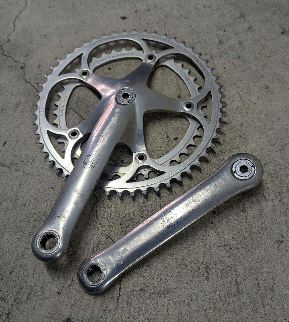 カンパ CAMPAGNOLO Cレコ期 ビンテージクランク 52-42 170