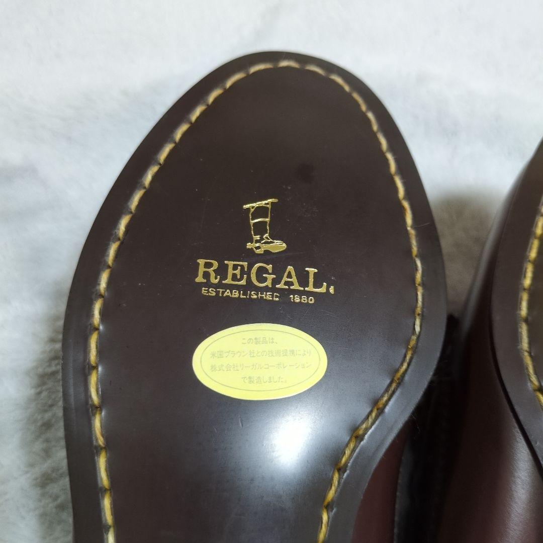 未使用 REGAL リーガル キルトタッセルローファー 22.5