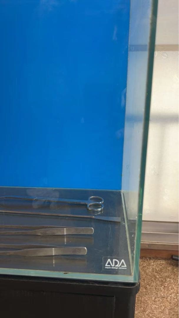 引き取り限定⇒ADAガラス水槽60-45-30 水槽台セット