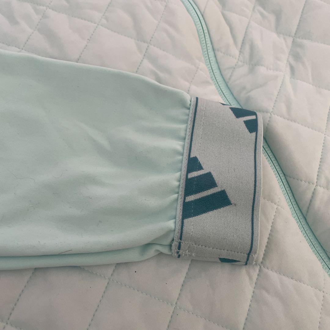 冬のゴルフ✳︎アディダスゴルフレディースキルティングストレッチセットアップXL