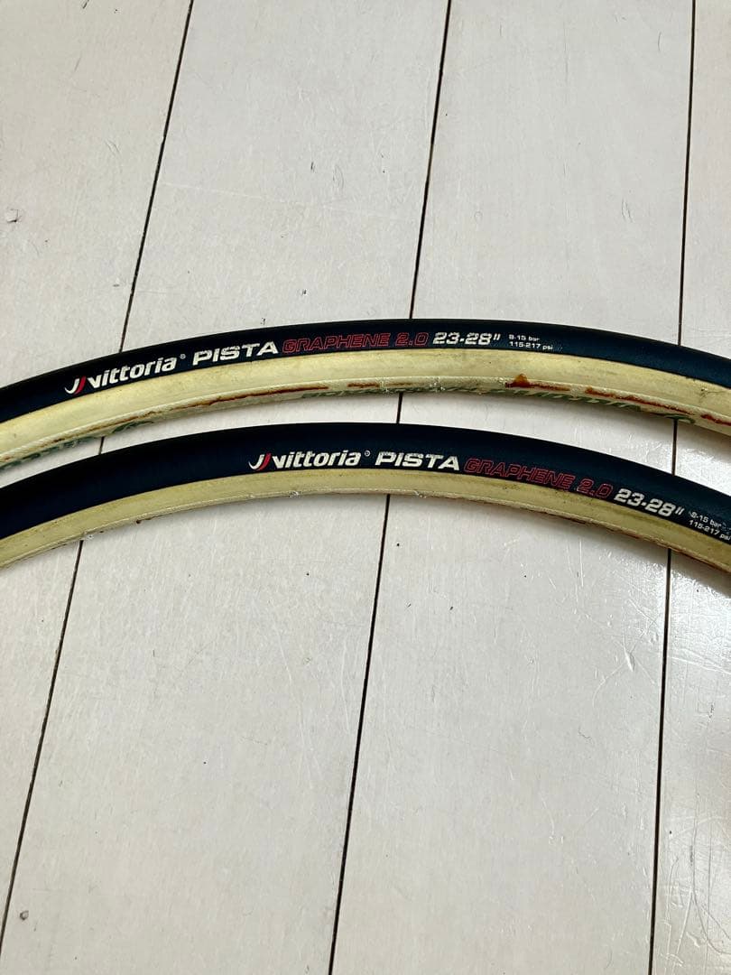 【送料無料】チューブラータイヤ　Vittoria PISTA 2本セット