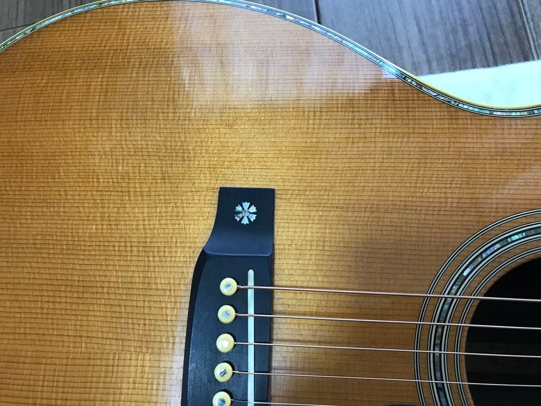 ジャンク品　アコースティックギター OM42