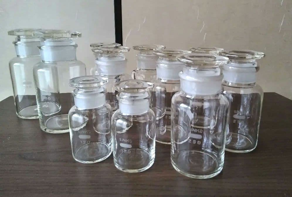 アンティークガラス瓶 標本瓶 まとめ売り