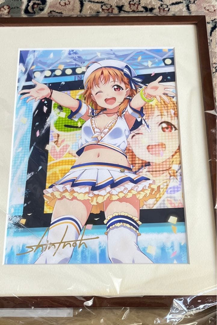 ラブライブ　サンシャイン　高海千歌　複製原画
