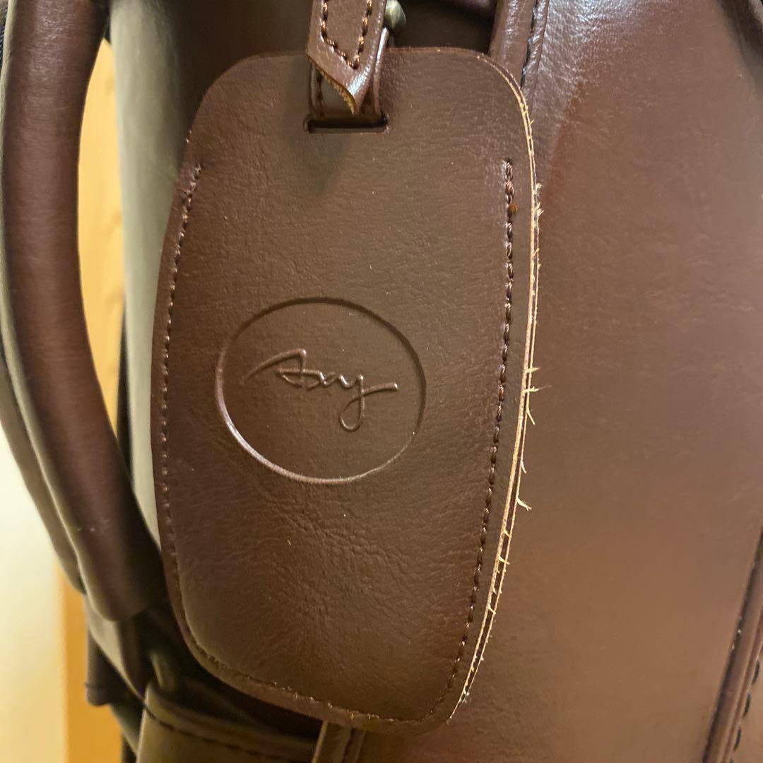 【美品】ミズノ最高級ブランド グランドモナーク キャディバッグ&ロゴ入り傘