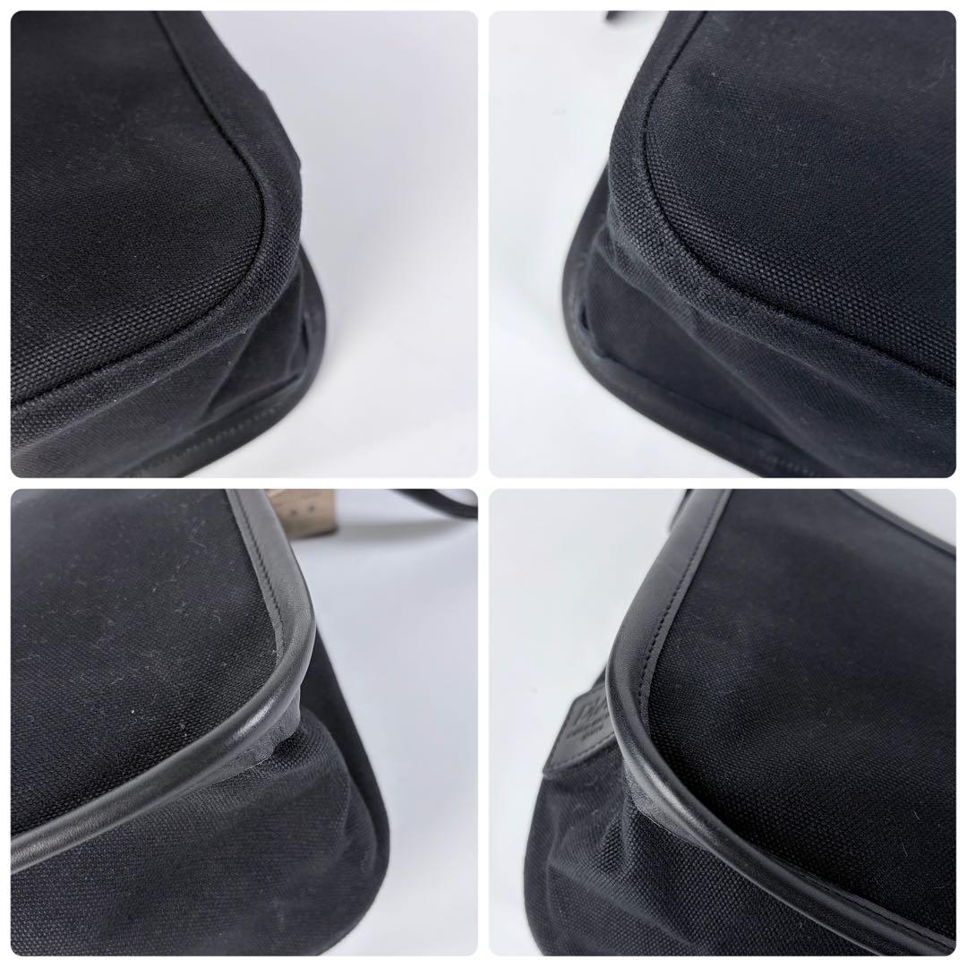 jeteePLAIN　キャンバスバッグ フィールドニューショルダー国産　黒