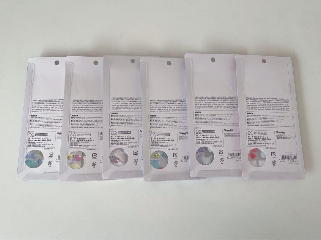 【６種】ボンボンドロップシール サンリオ