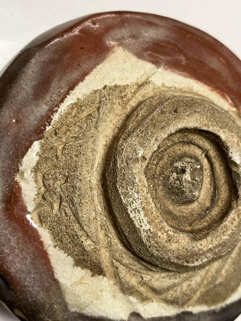 茶碗■古い赤楽茶碗 京焼き 合せ箱 直し有り お茶道具 古美術 時代物 骨董品■