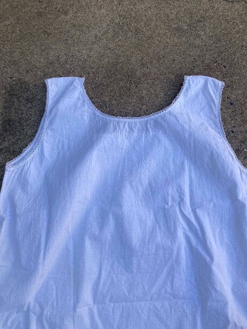 値下げ1920sフランスアンティークキャミソール　ヴィンテージthenime古着