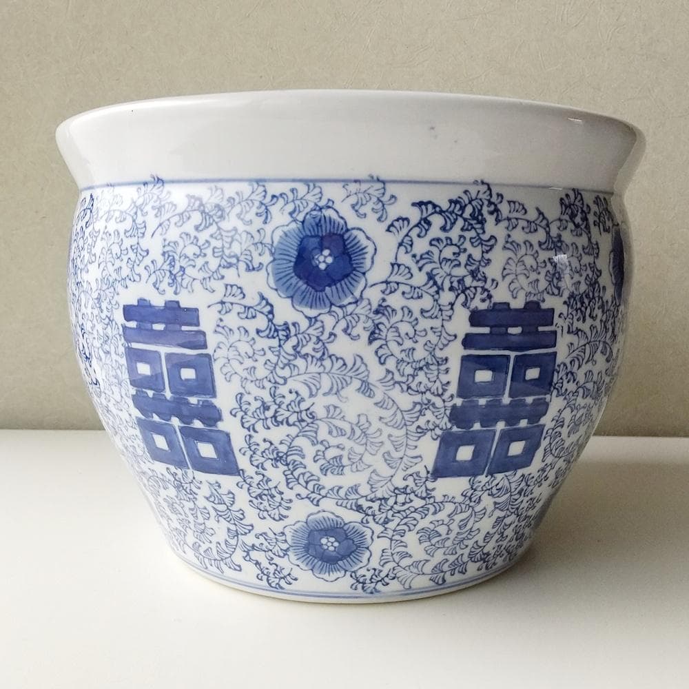 シノワズリ　染付鉢 2点セット