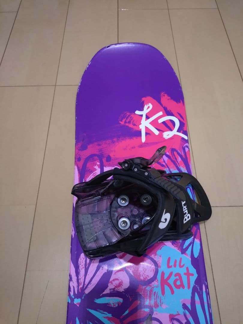 キッズスノーボード K2 LIL KAT 120＋バートンGROMビンディング
