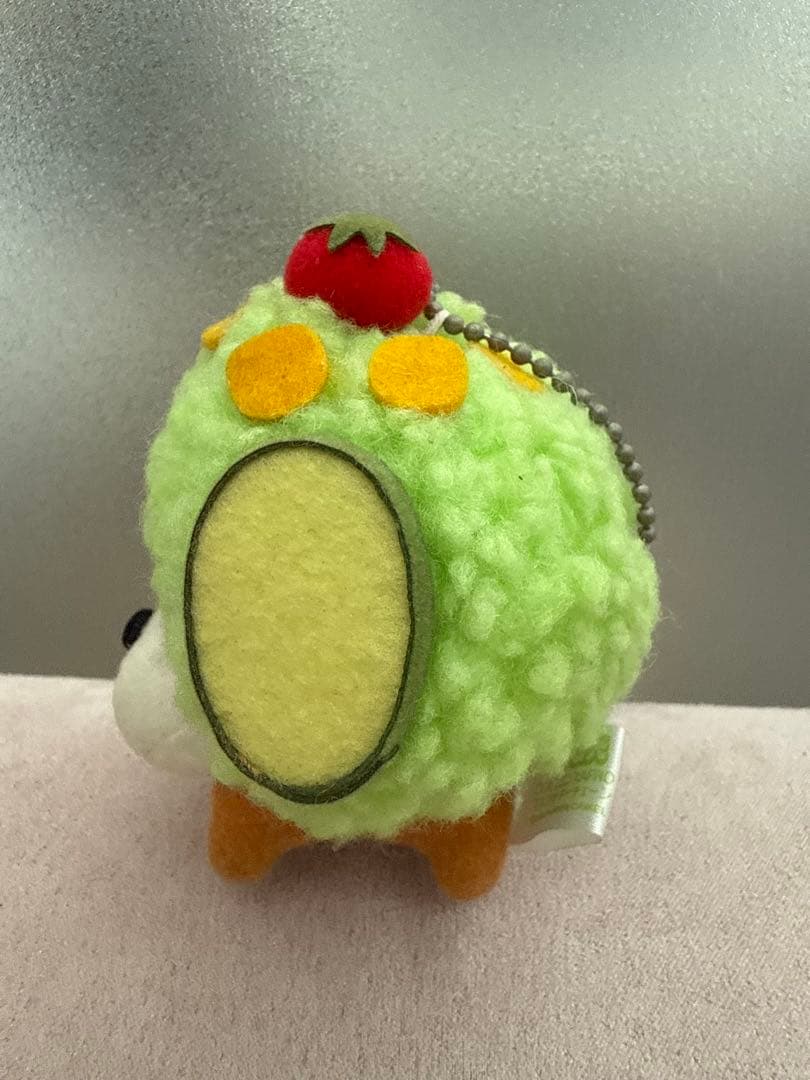 激レア♪サラダ犬　アフロ犬　コンビニエンスAFRO キーチェーン　サンエックス