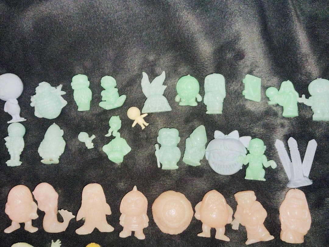 ゲゲゲの鬼太郎 消しゴム フィギュア まとめ売り 蓄光