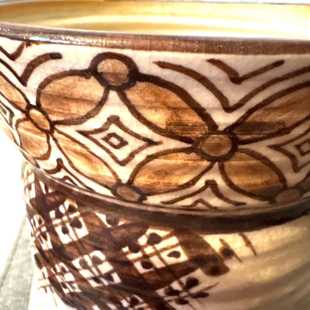 【 水指 / 織部焼 】 茶道具 茶道 伝統陶芸品