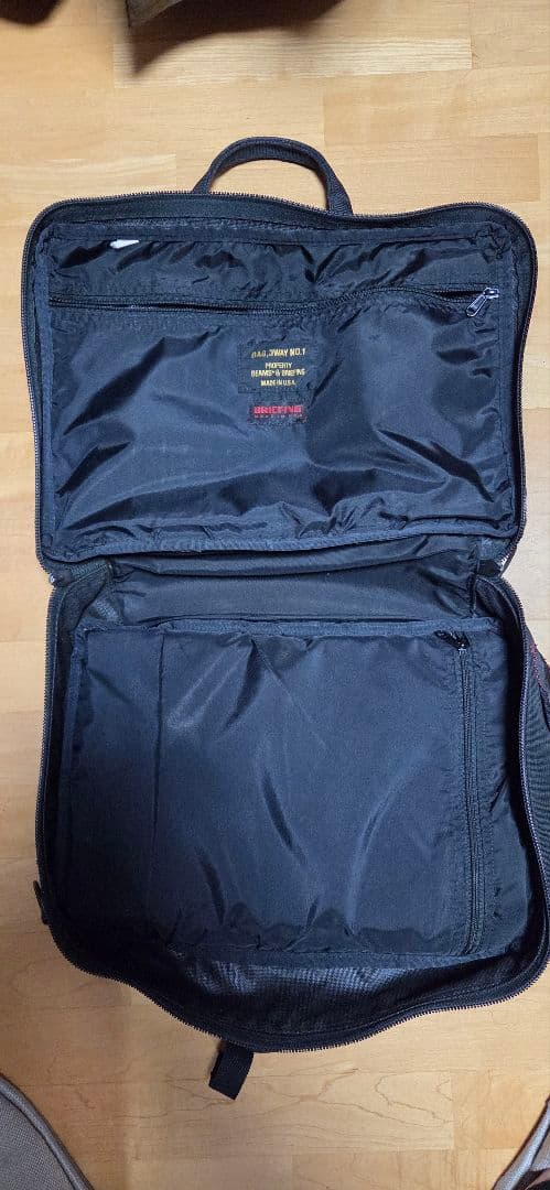 BRIEFING × BEAMS PLUS 別注 3WAY BAG　黒