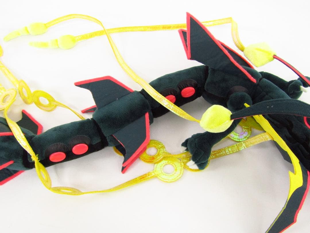 Pokemon ポケモンセンター 黒いメガレックウザ ぬいぐるみ Y2685