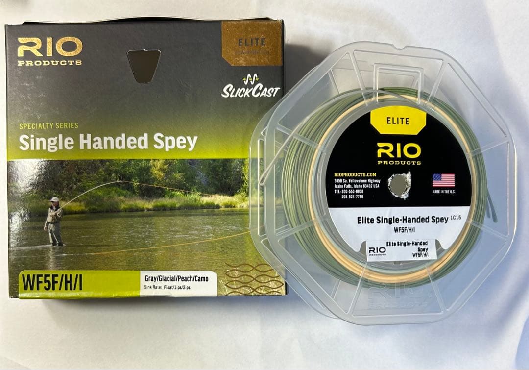 ルアー・フライ RIO Elite Single Handed Spey WF5F/H/I