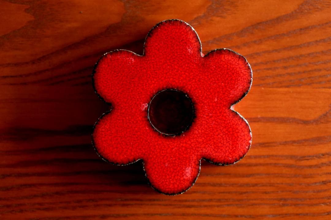 Lisa Larson リサラーソン キャンドルスタンド 花 36206