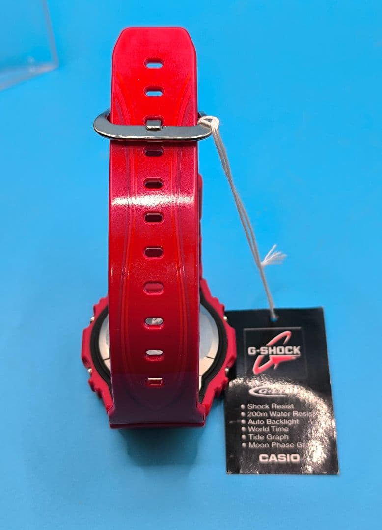 未使用に近いG-SHOCK GLX-5600 G-LIDE レッド