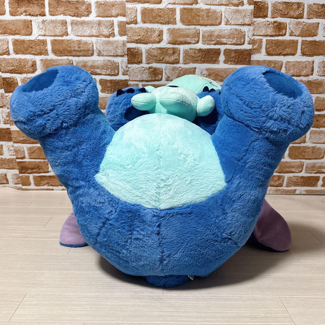【希少・限定品】 スティッチ＆スクランプ ぬいぐるみ 特大　20周年記念