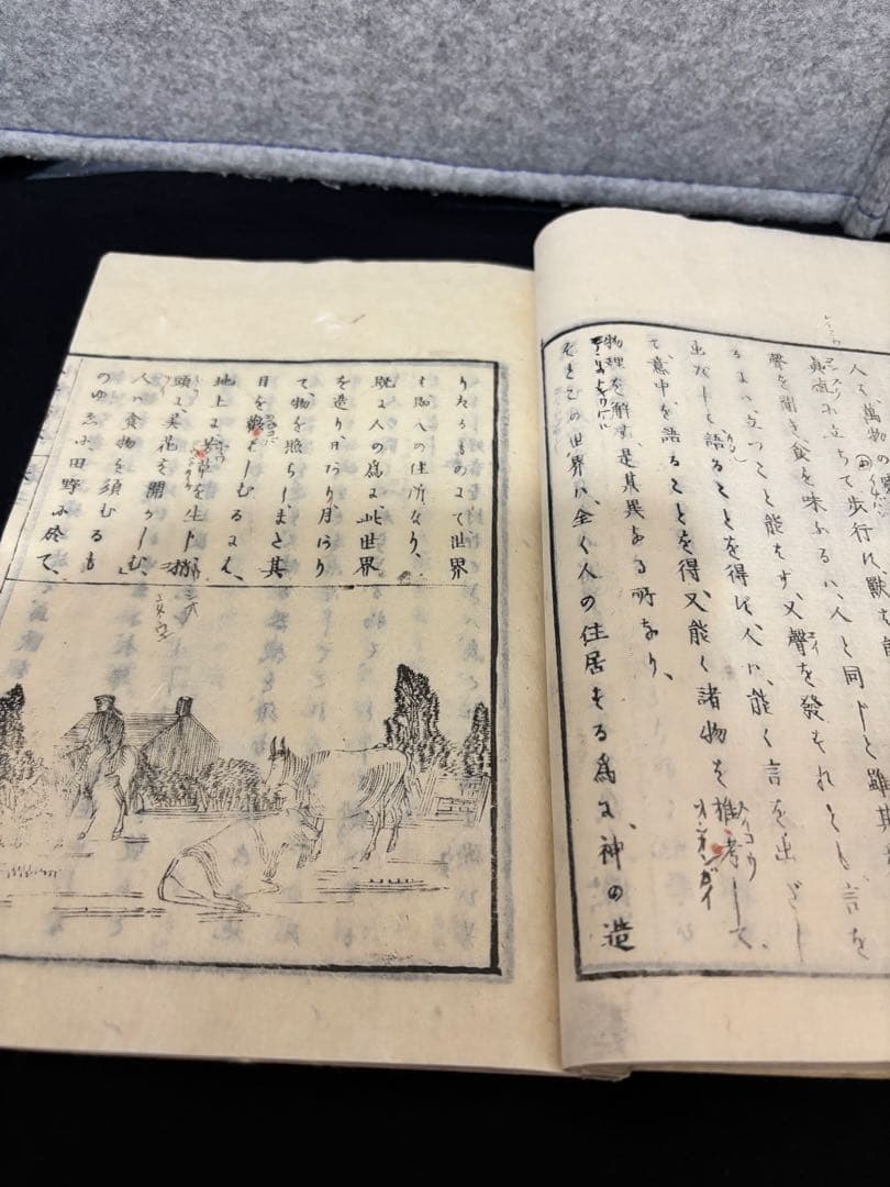 明治期　小学讀本　第三　東京書林　（明治教育資料にも）戦火を逃れた品です。