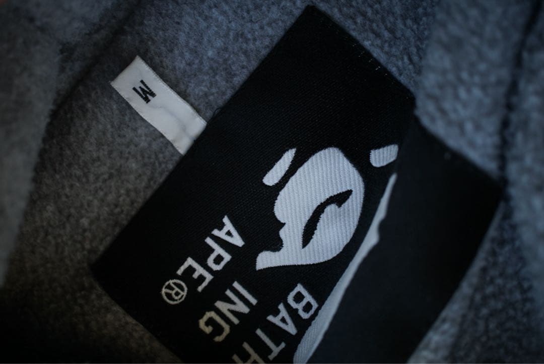 初期 90s アベイシングエイプ ポーラテック トグル ダブルコート bape