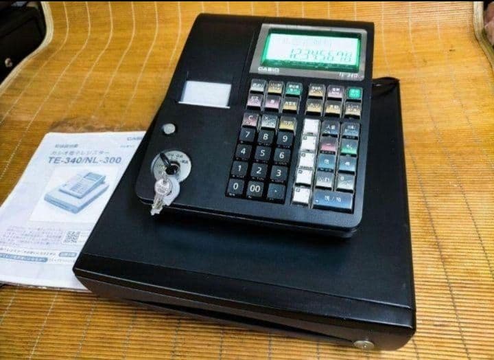 カシオレジスター　TE-340/NL300　フル設定無料　707777