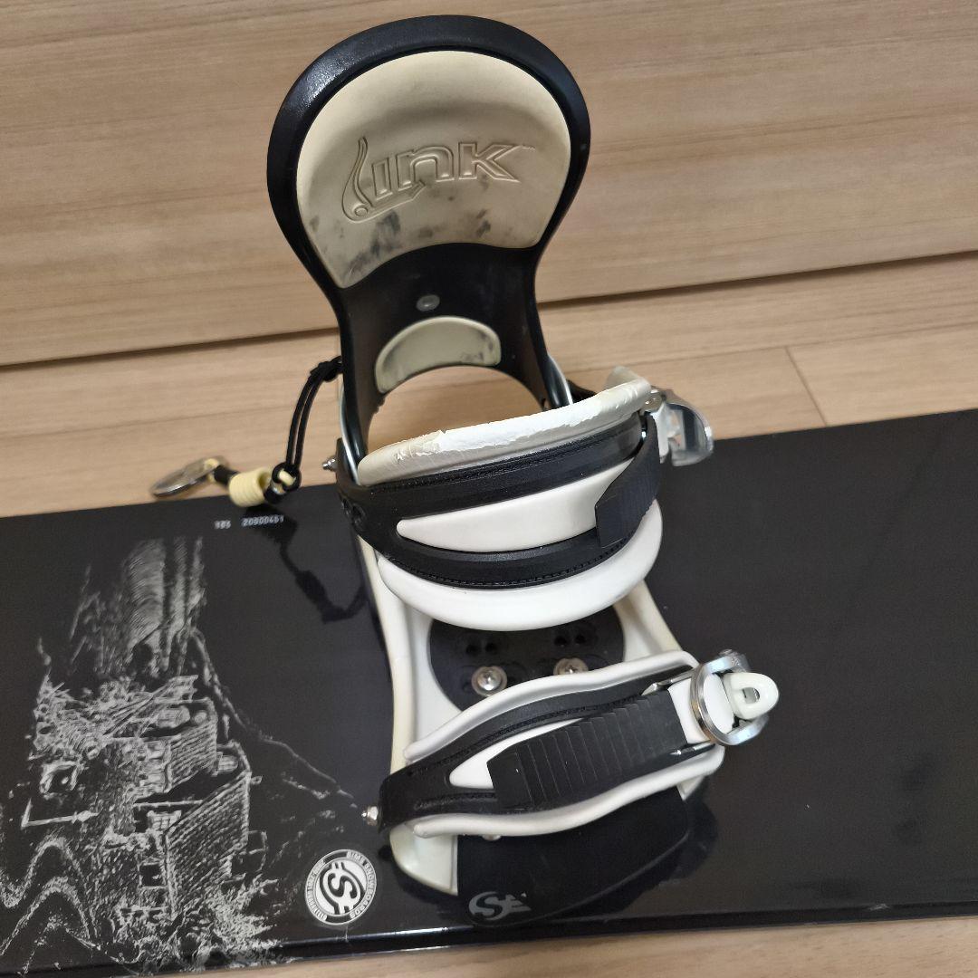 24時間以内発送　SIMS スノーボード　159cm　バインディング