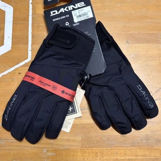 DAKINE【IMPREZA GORE-TEX SHORT GLOVES】黒 S