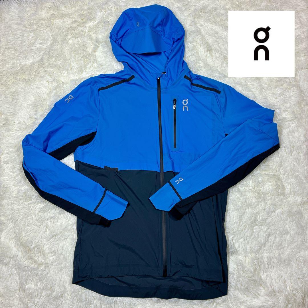 【美品】on Weather Jacket ウェザージャケットブルー M