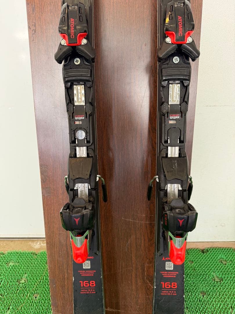 Atomic スキー 168cm 黒/赤　X9I