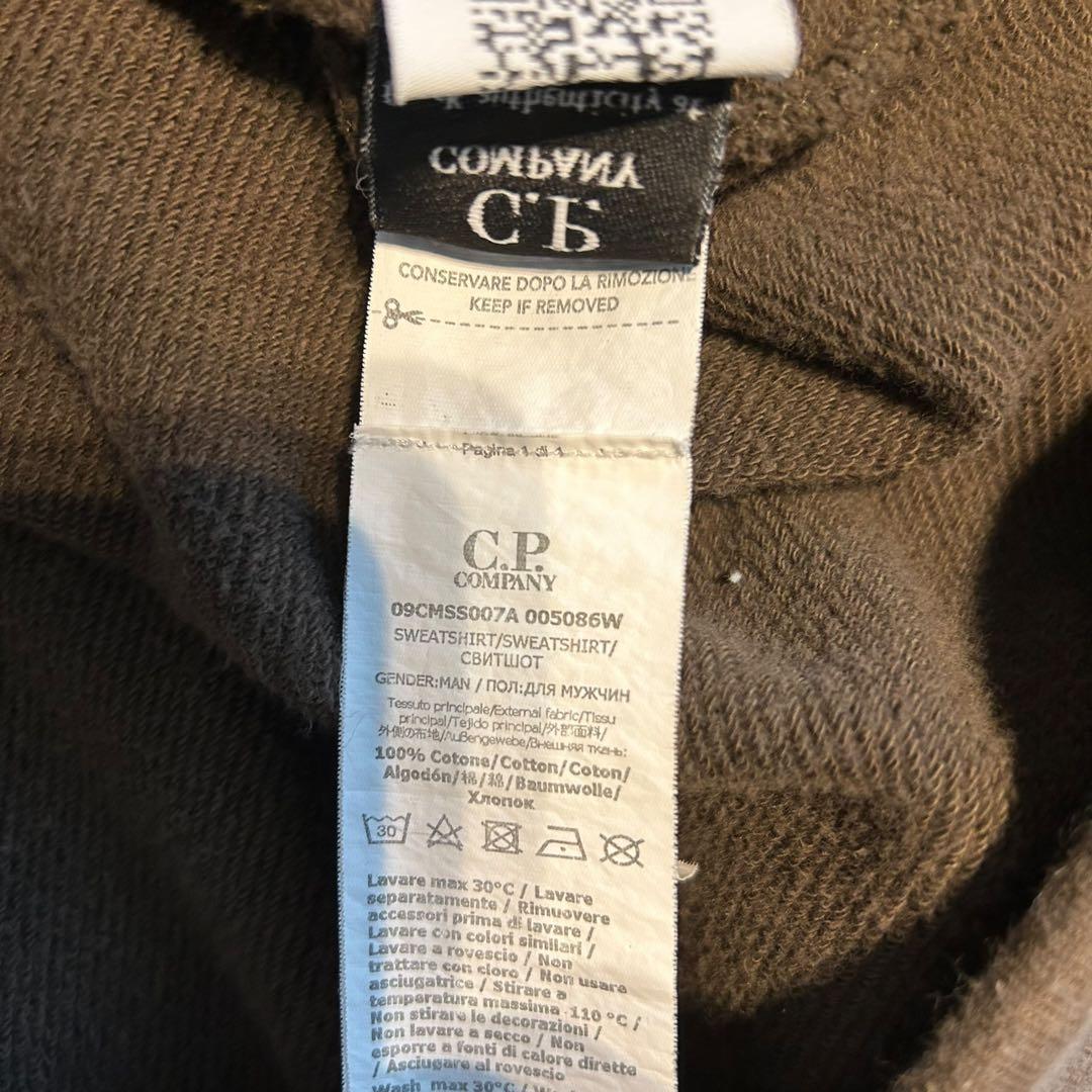 C.p company シーピーカンパニー　ゴーグル　スウェット　サムホール付