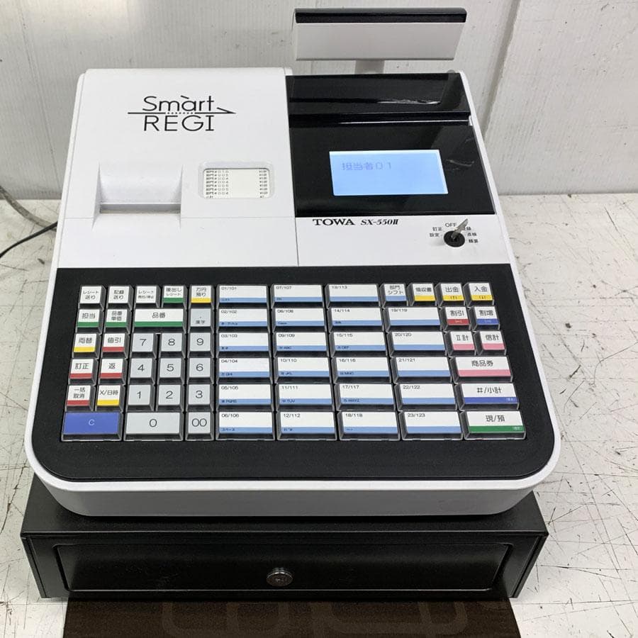 東和レジスター SX-550RⅡ スマートレジ 複数税率 軽減税率
