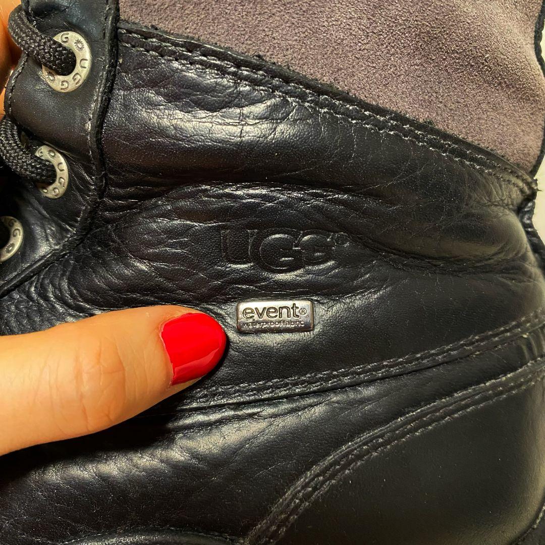 最後10時間15800❤️廃盤美品❤️UGG レザー　ロングブーツ　24cm