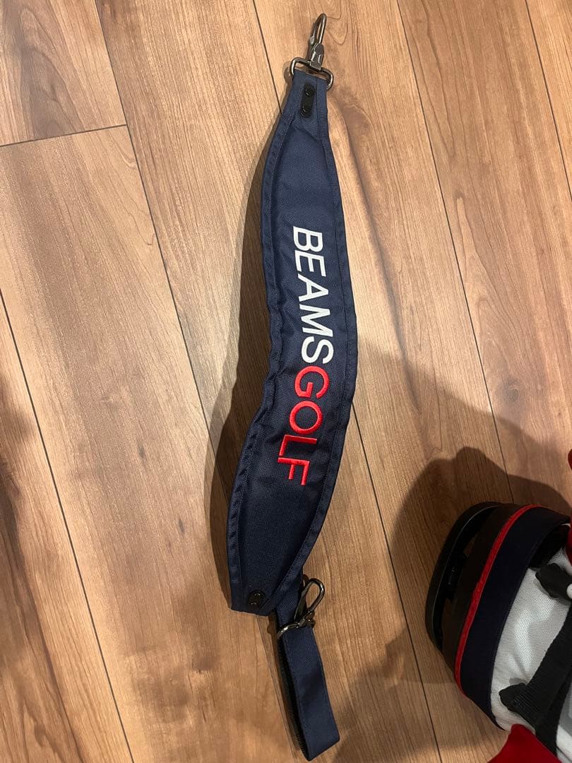 BEAMS GOLF スタンド キャディバッグ トリコロールカラー 生産終了