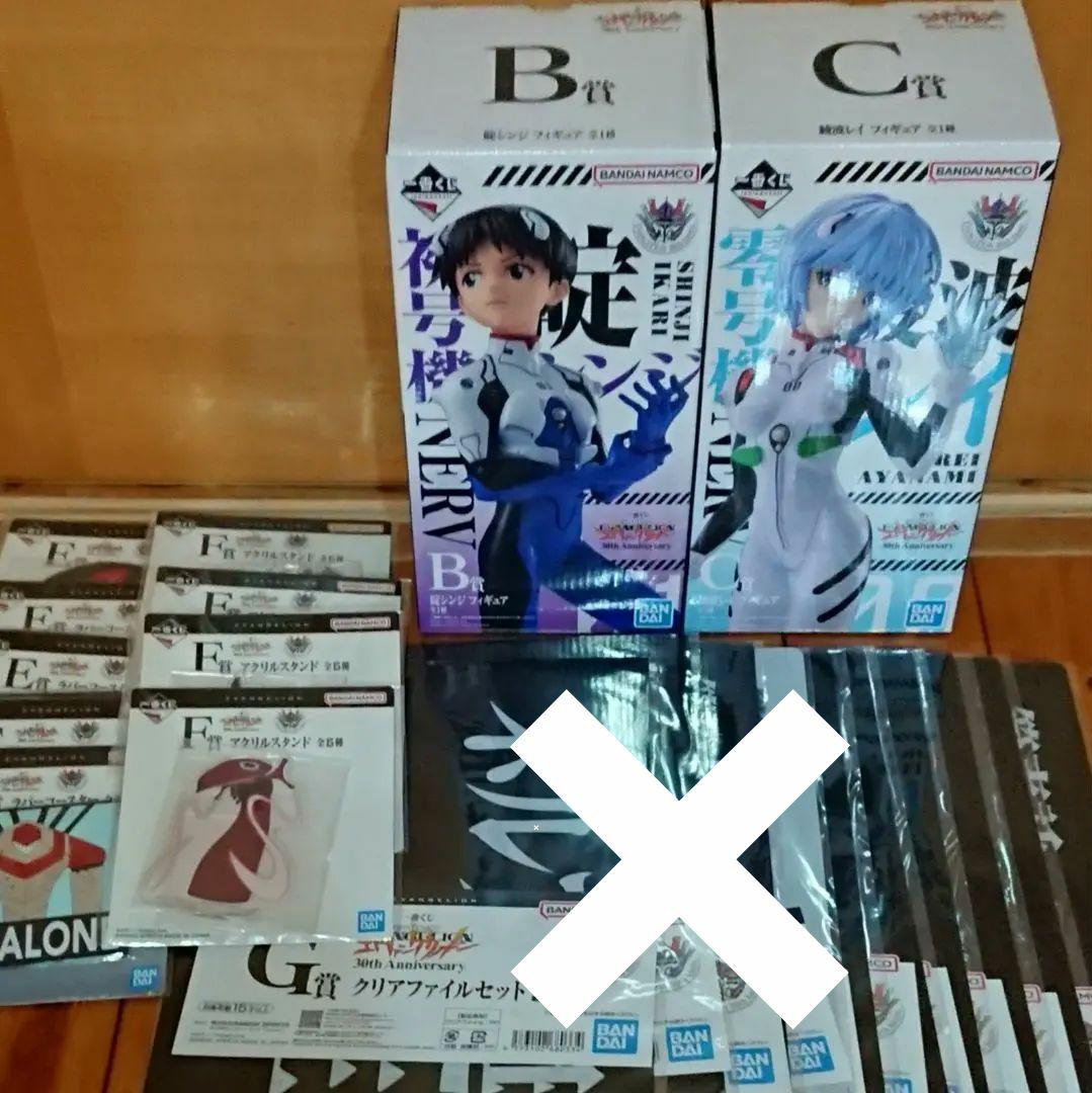 一番くじ 新世紀エヴァンゲリオン B賞 C賞 E賞 F賞 G賞全21つ