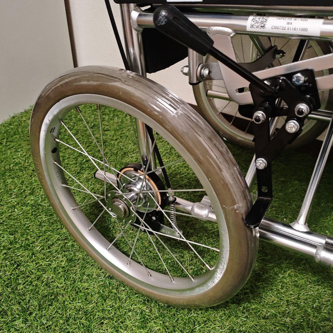 ミキ 介助式 車椅子 ノーパンクタイヤ BAL-2