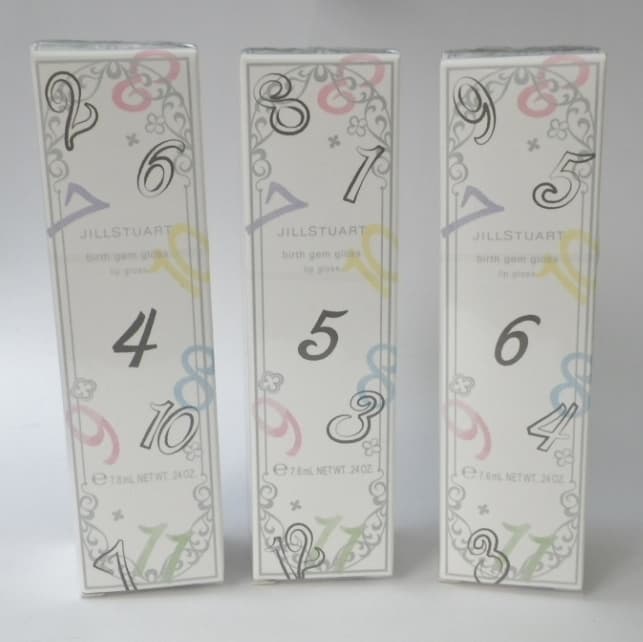 3点セット 送料込ジルスチュアート新品バースジェム グロス限定 入手困難レア