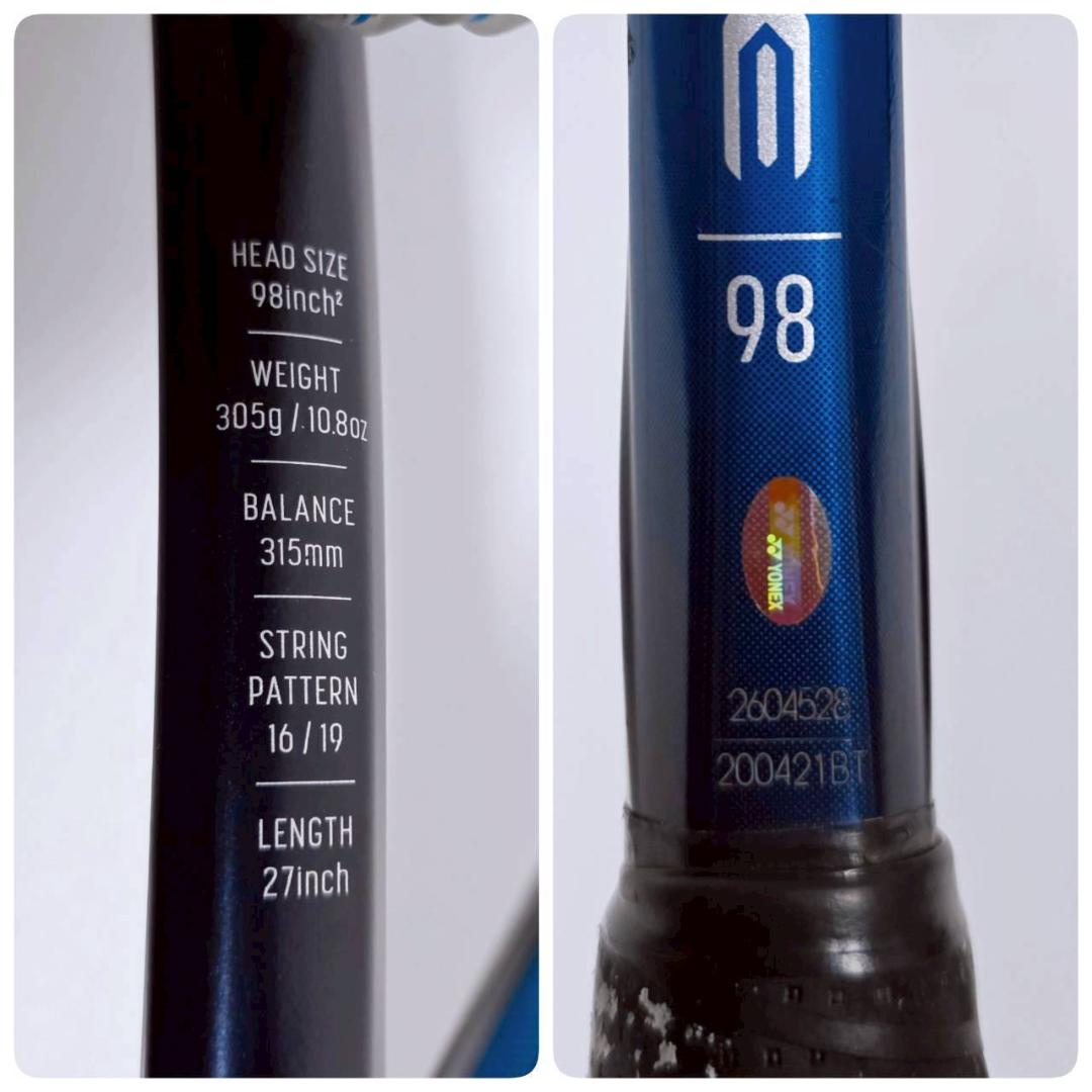 YONEX ヨネックス EZONE 98 硬式テニスラケット①