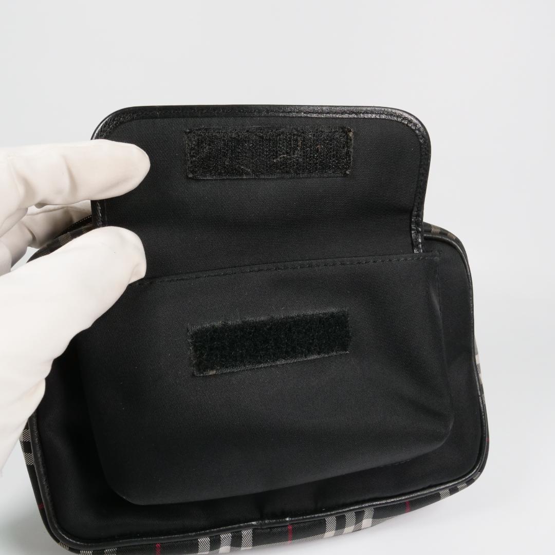 希少上品✨バーバリー ウエストバッグ ノバチェック キャンバス