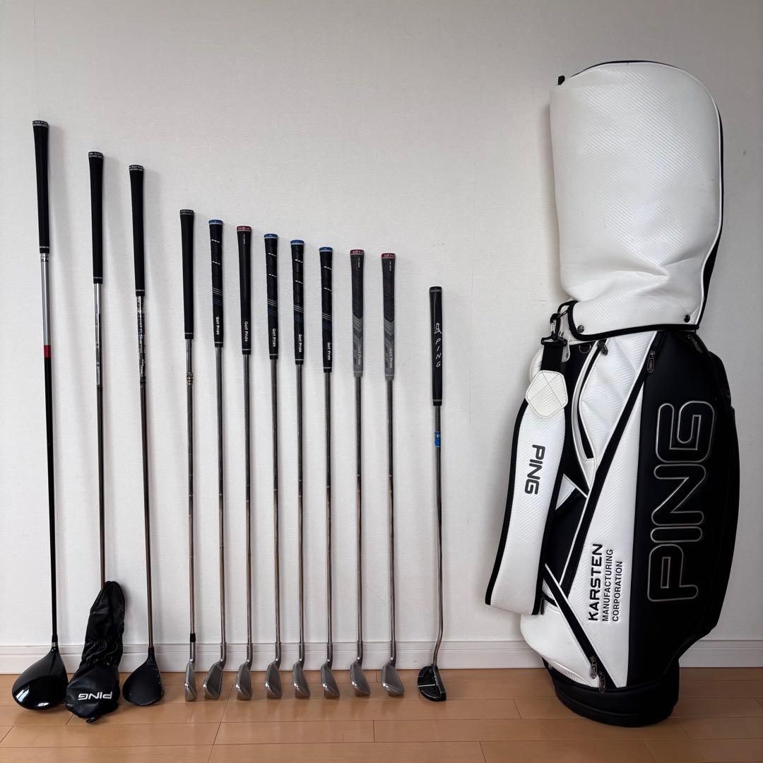 送料込ゴルフクラブセットPINGピンG210RAPTUREラプチャーG410