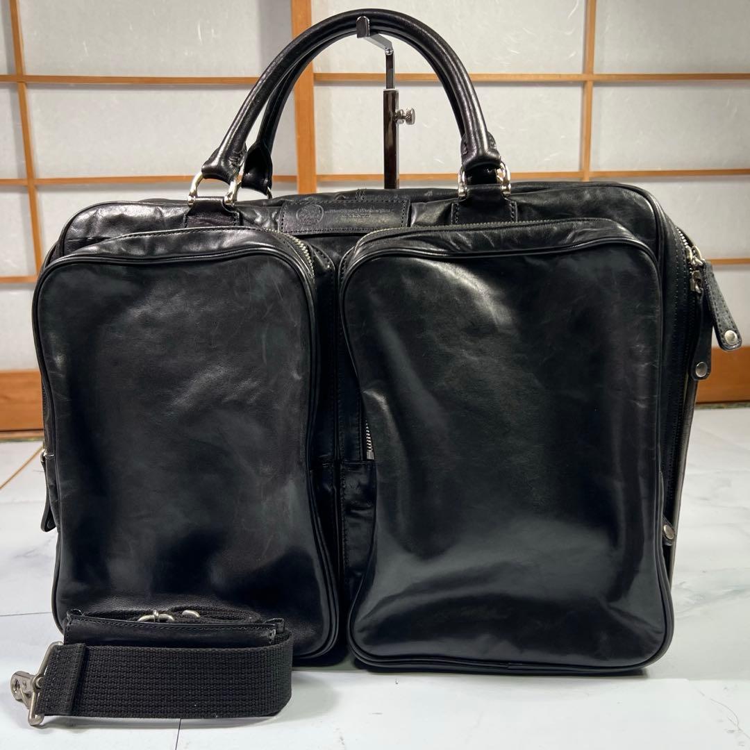 THE WARMTHCRAFTS マニュファクチャー SAM 黒 ビジネスバッグ